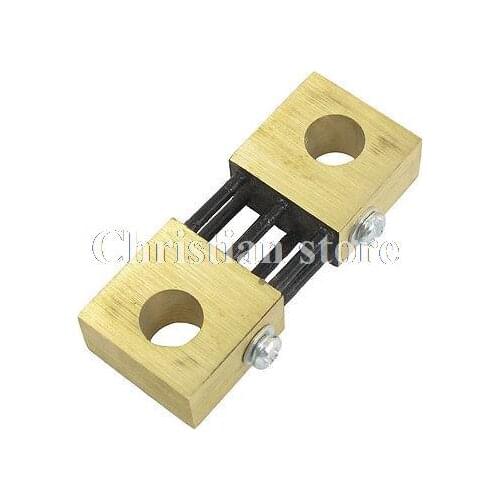 400A 75mV DC Current Shunt Resistor for Amp Ampere Meter Analog Ammeter