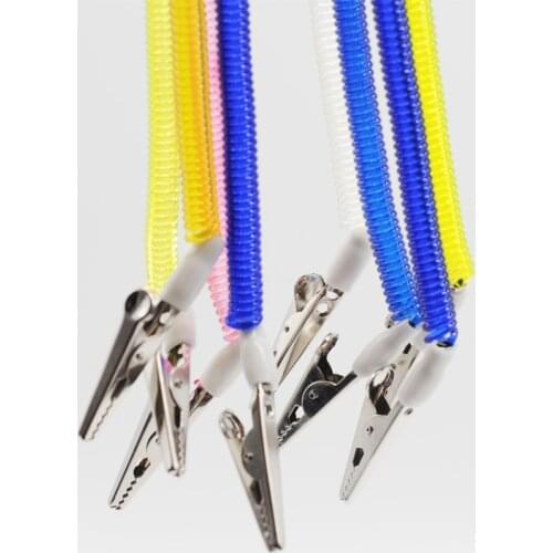 1/Pcs Dental Material Scarf Clip Napkin Spring Rope Iron Stainless Steel For Dentist Lab Equipment Supplies