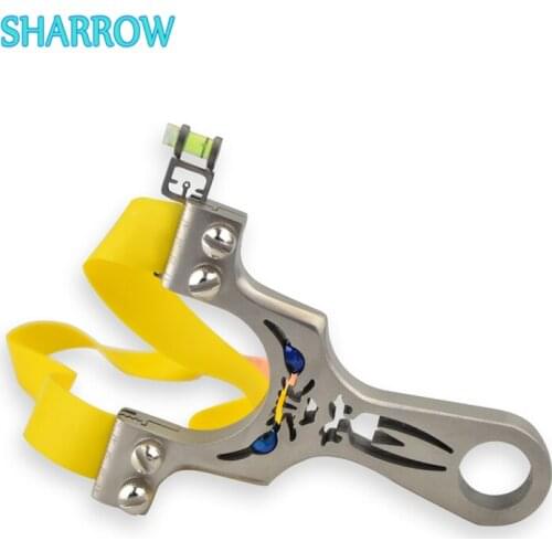 Slingshot Shooting Training Target Rubber Bands Stainless Steel Slingshot Outdoor Archery Hunting Entertainment Sports