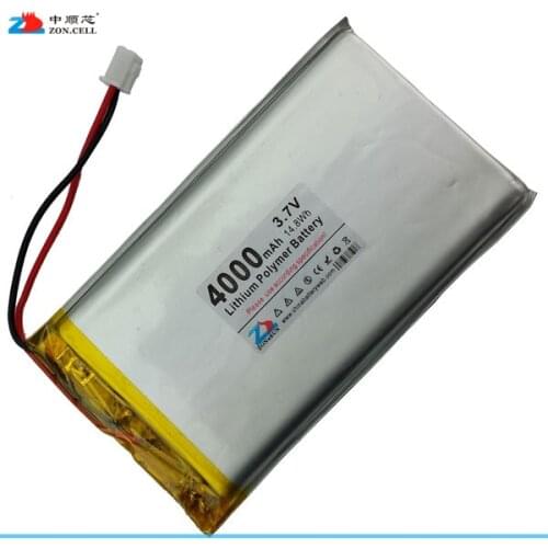 In the core 4000mAh with 3A protection plate with the plug 606090 3.7V lithium polymer battery charging treasure Rechargeable Li