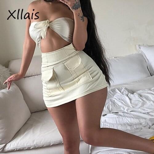 XLLAIS Denim Skirts For Women