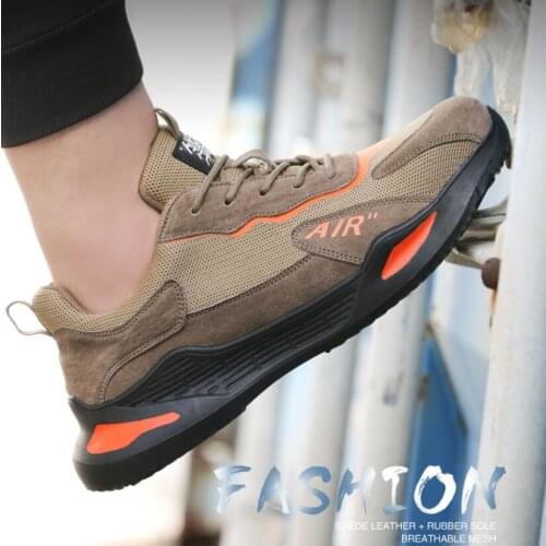 YI LIU JIU BA Men's Work Shoes