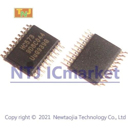 10 PCS 74HC573PW TSSOP-20 74HC573 HC573 Octal D-type transparent latch; 3-state