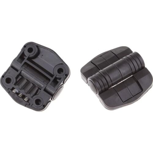 2 Pieces Door Positioning Hinges 115°+150° Detented Open Angle For Southco