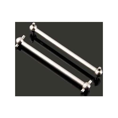 2pcs HSP 06006 Silver Steel drive shaft DogBone 70mm For 1/10 RC Model Off-Road Car Buggy