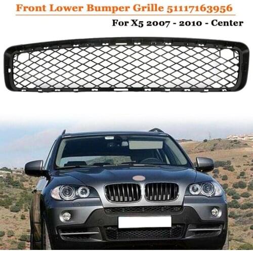 51117163956 Front Lower Bumper Grille Mesh Grille Replacement For-BMW X5 E70 2007-2010