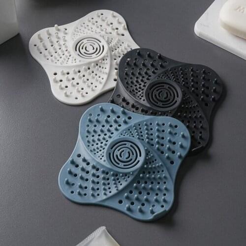 Bathroom Hair Filter Sink Filter Bath Drain Plug Anti-blocking Hair Extension Device Kitchen Accessories