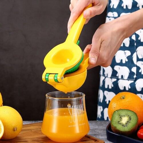 Fruits Manual Juice Squeezers Aluminum Alloy Manual Juicer Pressing Kitchen Tools Accessories Multifunction Hand Pressure Gadget