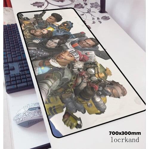 Apex legend mouse pad 70x30cm gaming mousepad anime desk office notbook desk mat wrist rest padmouse games pc gamer mats