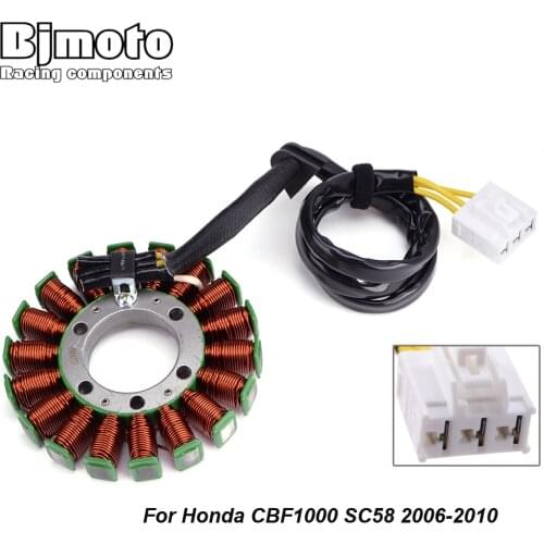 BJMOTO Motorcycle Ignition Stator Coil For Honda CBF1000 CBF 1000 SC58 2006-2010 31120-MFA-D01 31120-MGJ-D01 Magneto Generator