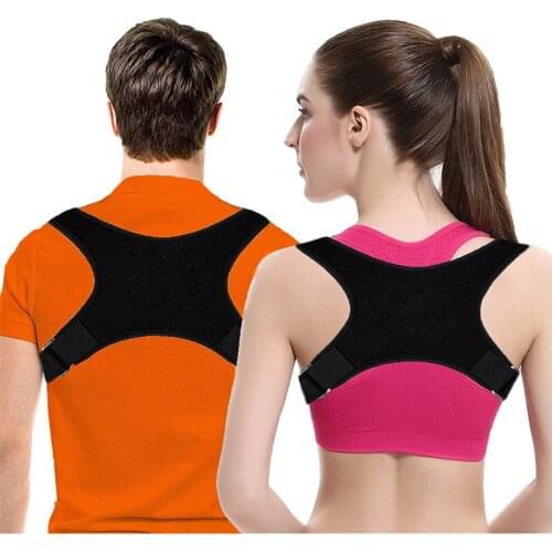 Men Women Brace Support Belt Adjustable Belt Back Posture Corrector Clavicle Spine Shoulder Lumbar Posture Correction Shapewear