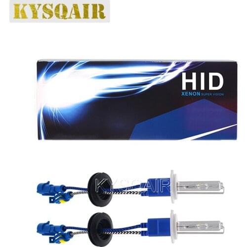 KYSQAIR 12V 75W 100W H1 H3 HB3 HB4 H11 HID Replacement Bulbs 4300K 5000K 6000K 8000K 150W H7 Xenon Car Auto Headlight Lamps