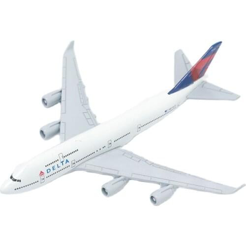 Delta Airline Aircraft Model 6" Metal Airplane Diecast Mini Moto Collection Eduactional Toys for Children