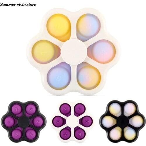 New Digital Bubble Fingertip Toy Child Adults Creative Stress Relief Toy Gift Decompression Finger Gyro