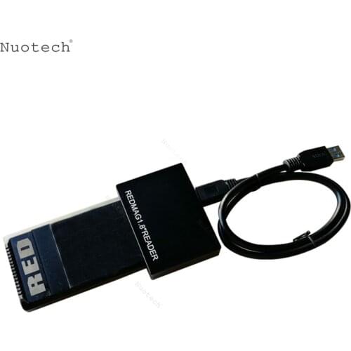 Nuotech ESXS Usb 3.0 RED 1.8 Inch MAG/MINI-MAG SSD Card Reader 500M/S with Usb Cable