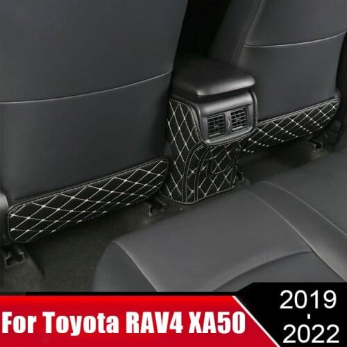 For Toyota RAV4 RAV 4 XA50 2019 2020 2021 Car Seat Back Anti Kick Mat Protection Clean Pad Anti-Dirty Mats Interior Accessories