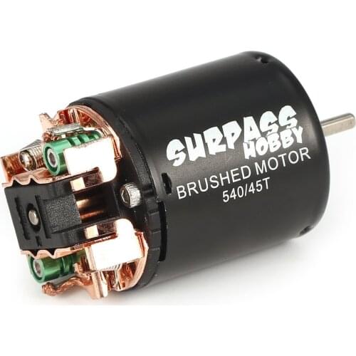 Surpass Hobby 540 45T Brushed Motor 3.175mm Shaft for 1/10 RC Off-road Racing Car Vehicle Part Accessories