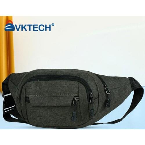 Outdoor Sports Package Wallet Vintage Men Women Nylon Large Shoulder Messenger Bags Solid Color Casual Waist Packs Handbag