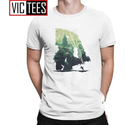 Funny Shadow Of The Colossus Colossal World T-Shirt Men Cotton T Shirt 2020 Adult Clothes Oversized Streetwear