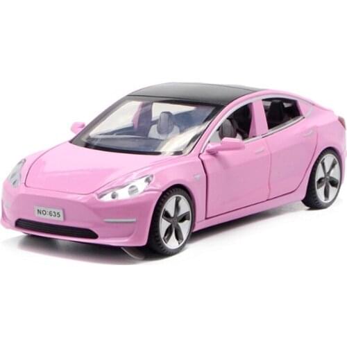 1:32 Alloy Car Model Sound Light Pull Back Toy Car for Boys Gift Decoration