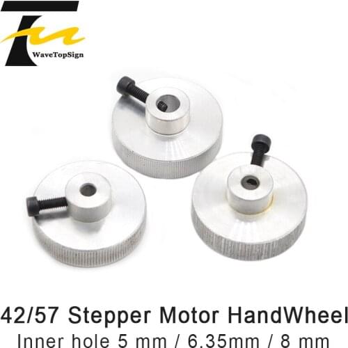1pcs 42 57 Stepper Motor Handwheel Internal Hole 5mm 6.35mm 8mm 14mm Stepper Motor Special Positioning Handwheel