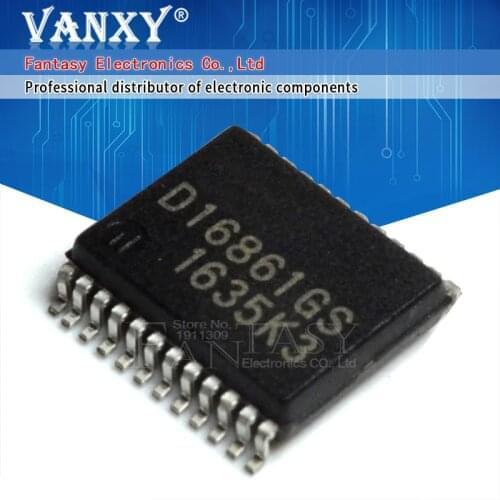 1PCS D16861GS SSOP24 D16861 SSOP 16861GS SSOP-24 SMD SOP SMD
