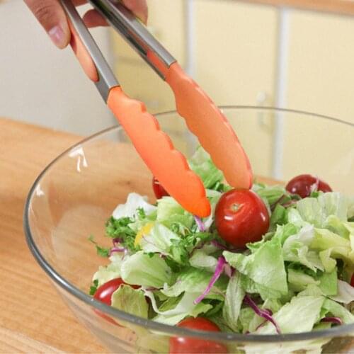 2021 Plastic Silicone Stainless Steel Tongs Barbecue Cooking Tools BBQ Grill Accessories Outdoor Kitchen Accessories BBQ Tools