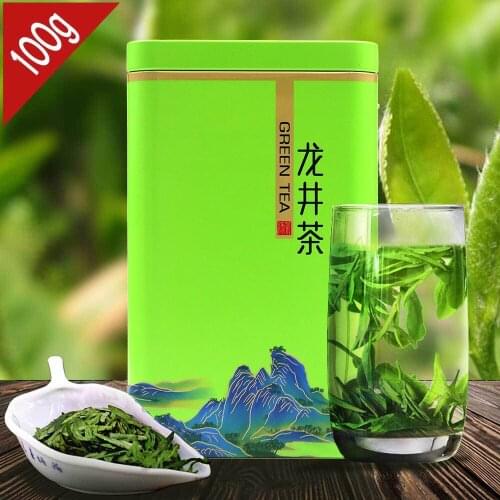 2021 Superfine Xihu Dragon Well Chinese Green Chinese Tea Dragon Well 100g Gift Pack