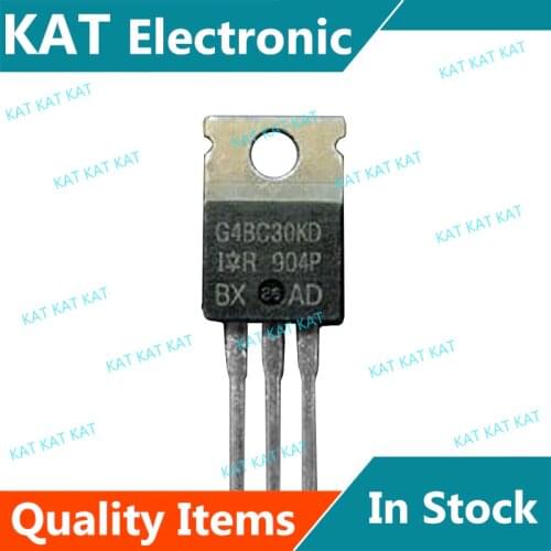 5PCS/Lot G4BC30KD IRG4BC30KD G4BC30KD-S IRG4BC30KD-S TO-220 DPaK Short Circuit Rated UltraFast IGBT
