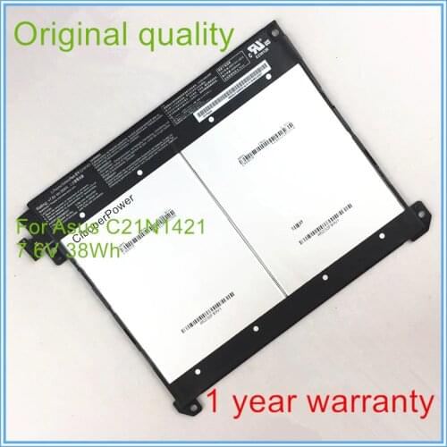 7.6V 38wh Original C21N1421 Laptop Battery For T300CHI