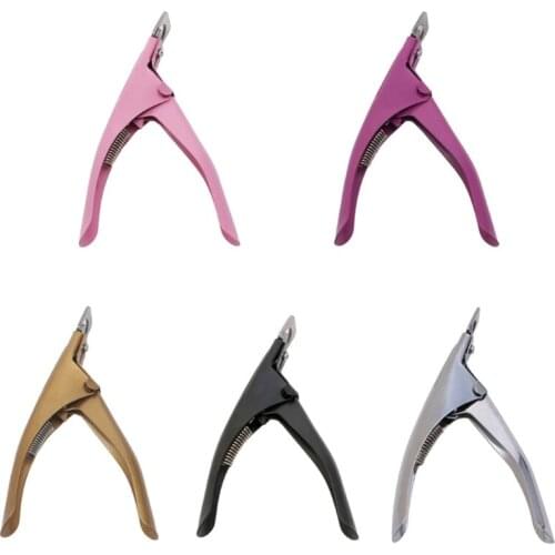 Acrylic UV False Fake Nails Tips Manicure Cutter Clipper Tool Stainless Steel