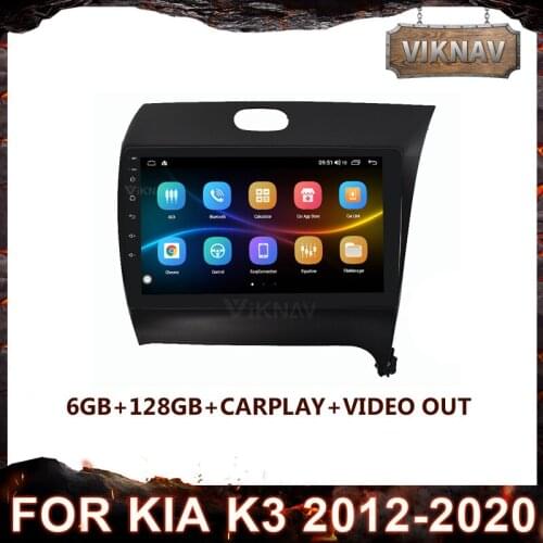 9 inch Android Car Radio Multimedia Video Player For Kia K3 2012-2020 Right Hand Drive GPS Navigation Touch Screen Head Unit