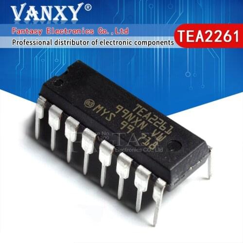 5PCS TEA2261 DIP16 2261 DIP-16 DIP Power drive chip brand