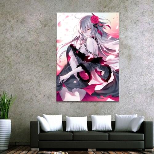 Home Decor Canvas 1 Piece Cute Sexy Anime Fate Grand Order Art Posters and Prints Painting Home Decoration Wall Pictures Bedroom