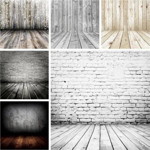 Yeele White Brick Wall Window Wooden Floor Background Baby Child Portrait Photographic Backdrops Photocall For Photo Studio
