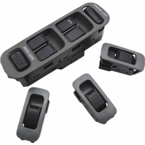 FaroeChi Set 4 pcs car styling Power Window Switch For Suzuki Grand Vitara XL7 for Tracker 37990-65D10-T01 37995-75F00-T01 New