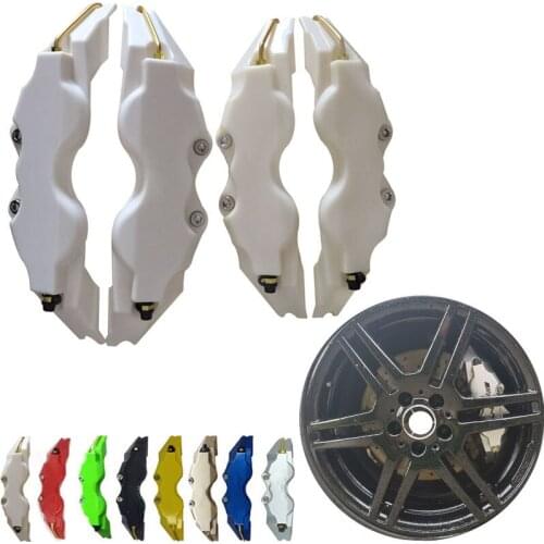 KUNBABY 8 Colors ABS Plastic Disc Brake Caliper Cover Without Logo Sticker Front And Rear For BMW Audi Mercedes Benz