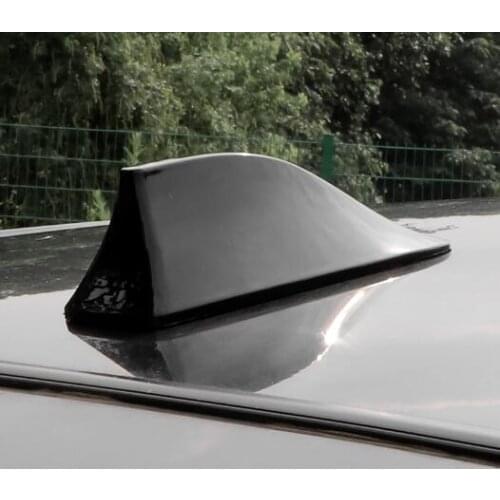 Upgraded Signal Universal Car Shark Fin Antenna Auto Roof FM AM Radio Aerial Replacement Fit for BMW Honda Toyota Hyundai Kia