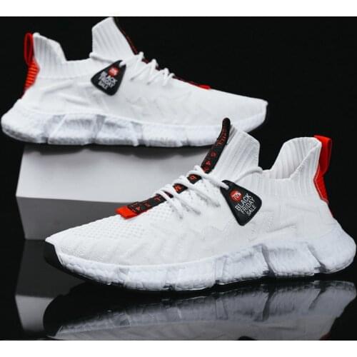 Fashion Mens Casual Shoes Light Breathable Mens Shoes Trend Lace-up Sneakers Comfortable Mens Walking Shoes
