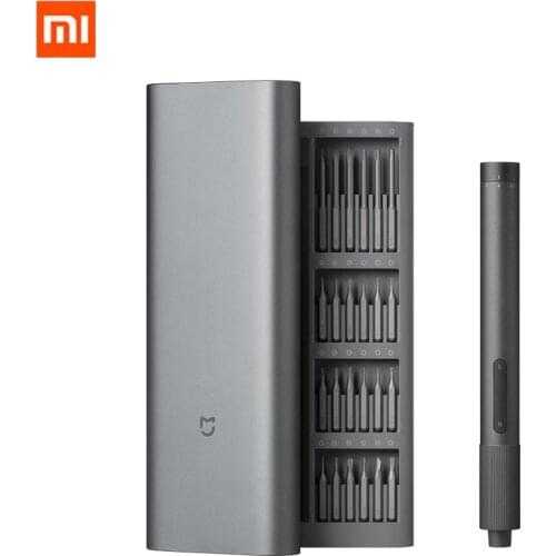 New Xiaomi Mijia Electric Precision Screwdriver Set Tool Type-C Rechargeable Repair Tool With 24pcs S2 Screw Bit Screwdriver Pen