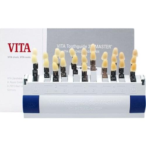 Whitening Surgical Tools Dental Shape Guide 29 Colors Tooth Guide 3D Master VITA Teeth Color Plate Comparator Dentistry Clinic