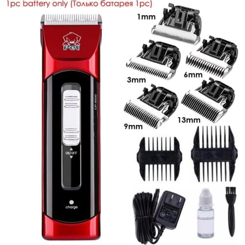 Professional Pet Clipper CP9500 Electric Shaver Dog Trimmer Clipper 4 Adjustable Cutting Length Rechargeable Cutting Machine