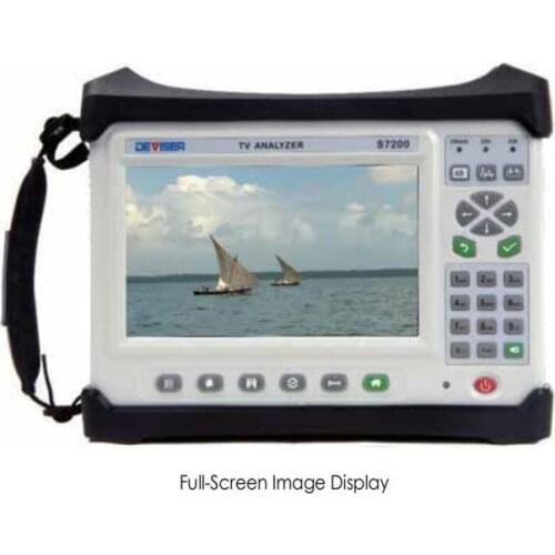 S7200+ Portable CATV Analyser Signal Level Meter TV Signal Analyzer