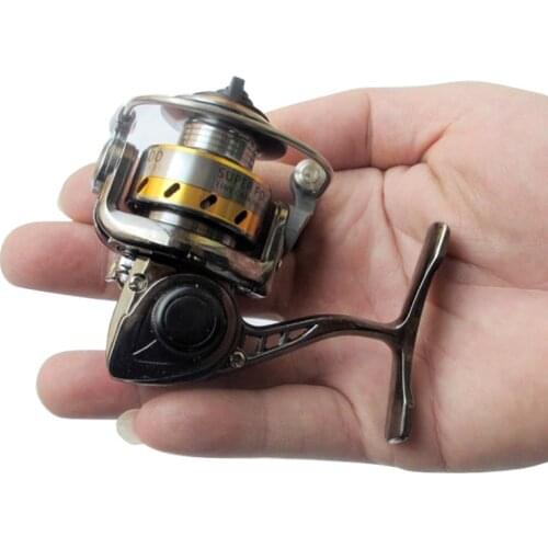 Spinning Mini Fishing Reel Metal Coil Left/Right Boat Rock Lure Ultralight Fishing Wheel