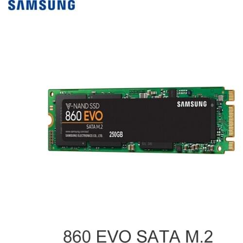 SAMSUNG 860 EVO M.2 SSD 2280 SATA 250GB 500GB 1TB 2TB Internal Solid State Disk Hard Drive HDD Laptop Desktop PC TLC PCLe