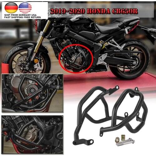 Motorcycle Engine Guard Crash Bar Frame Bumper Fall Protection Protector for Honda CB650R 2019 2020 2021 CB 650R Accessories US