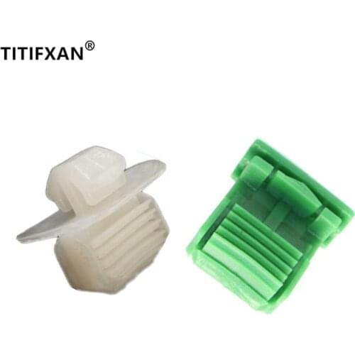 20PCS Auto door A/ B/ C pillar decorative panel trim cilp for VW Bora Passat Lavida Golf 4 plastic fastener