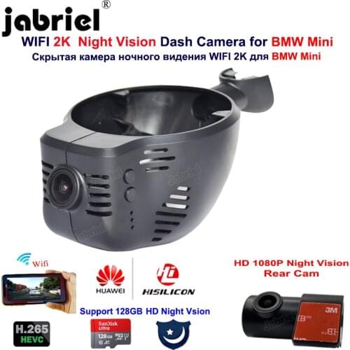 2K 1080P Wifi Car Dvr Dash Cam for BMW MINI cooper CABRIO CLUBMAN COUNTRYMAN PACEMAN r56 r57 r58 r59 r60 r61 f54 f55 f56 f57 f60