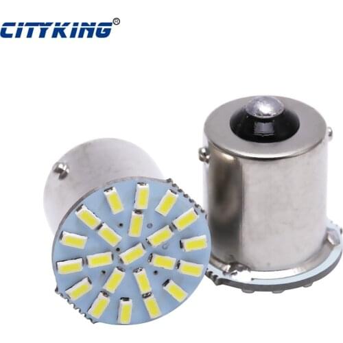 50pcs Car led lamp 1157 1156 BA15S bay15d led 3014 led 1156 22SMD Led light SMD turn signal reverse light brake light