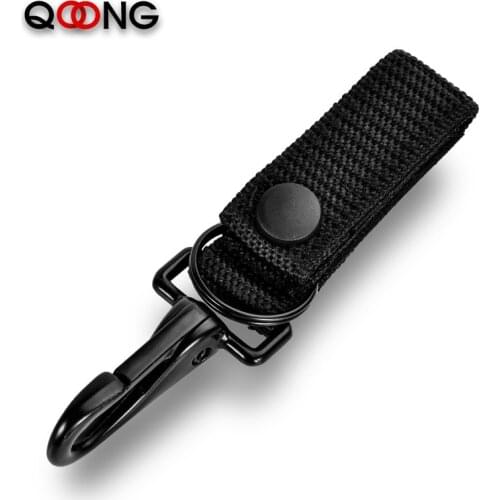 High Density Velcro Key Chain Military Specification Nylon Belt Waistband key Ring Removable Durable Hanging Buckle Keychain H28